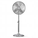 Nedis Ventilateur sur Pied en Métal Hauteur Réglable 40cm de Diamètre 3 Vitesses Chrome