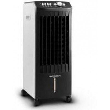 oneConcept MCH-1 v2 - Rafraichisseur d'air 3 en 1 sur roulettes avec fonction ventilateur, humidification et purificateur 65W