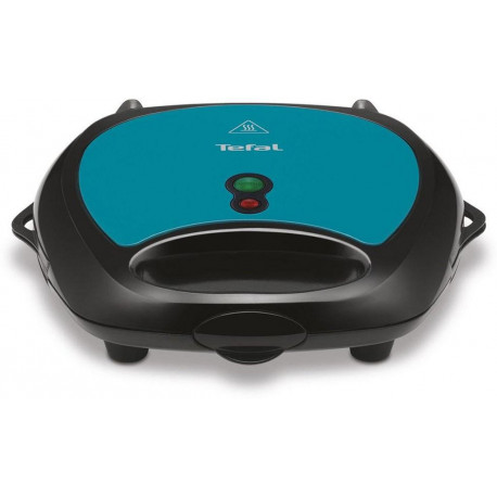 Tefal Gaufrier Croque-Monsieur Panini Simply Compact Noir/Bleu