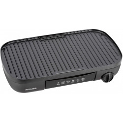 Philips Daily Collection Plancha Grill Noir 2000W HD6321/20