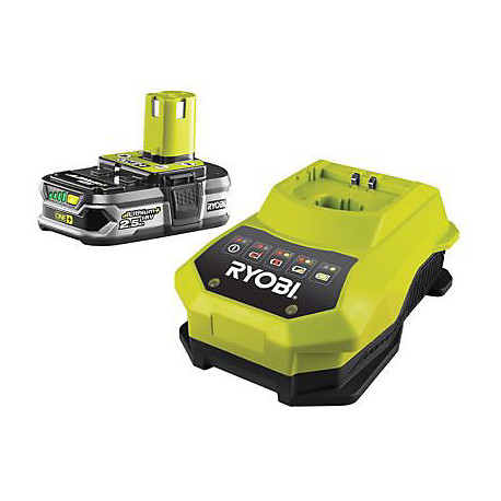 Ryobi Chargeur + batterie lithium-Ion 2,5Ah - 18V Ryobi ONE+