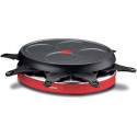 Tefal Raclette Colormania Rouge 1050W 8 Personnes RE138512