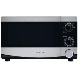 DAEWOO Micro-Ondes Inox Noir 800W 20L KOR6L45D