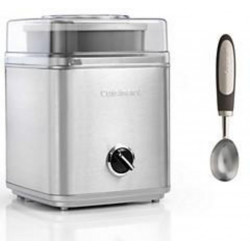 Cuisinart Sorbetière - Turbine à glace Sorbetière ICE30BCE + cuillère à glace offerte