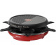 Tefal Raclette Colormania Rouge 850W 6 Personnes RE12A512