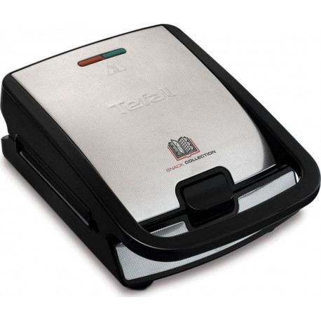 Tefal Gaufrier Sandwich Snack Collection Inox 700W SW857D12