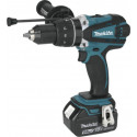 Makita Perceuse visseuse à percussion Li-Ion 18 Volts 5 Ah diamètre 13 mm modèle DHP458RTJ