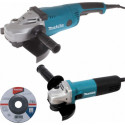 Makita Pack meuleuses Ensemble de 2 machines (9558HNRG + GA9020)