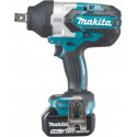 Makita Boulonneuse à chocs 18 Volts Li-Ion 5 Ah 1050 Nm DTW1001RTJ