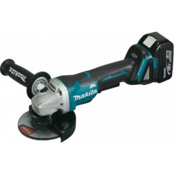 Makita Meuleuse Ø diamètre 125mm 18 Volts Li-Ion 5 Ah DGA508RTJ