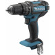 Makita Perceuse visseuse à percussion sans fil 18 Volts Li-Ion Ø diamètre 13mm (Machine seule) DHP482Z