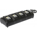 Makita 196426-3 Chargeur 4 batteries Makstar Li-Ion 14,4 à 18 Volts - DC18SF