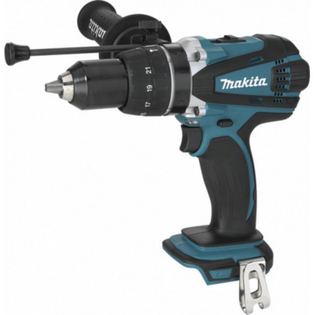 Makita Perceuse visseuse à percussion Li-Ion 18 Volts 4 Ah diamètre 13mm DHP458Z