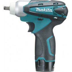 Makita Boulonneuse à chocs Li-Ion 10,8 Volts 1,3 Ah 110 Nm modèle TW100DWJ