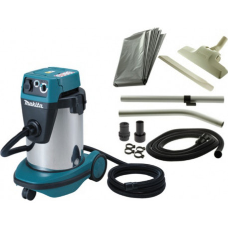 Makita Aspirateur eau et poussières classe L 32 Litres 1050 Watt 220 mbars modèle VC3210LX1