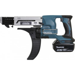 Makita Visseuse automatique 18 Volts Li-Ion 5 Ah 4x25 à 55 mm DFR550RTJ