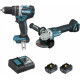 Makita Ensemble de 2 machines (DGA506 + DHP484) DLX2210TJ1