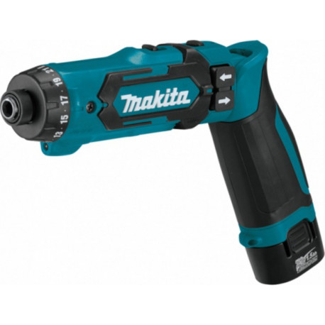 Makita Tournevis 7,2 V Li-Ion 1,5 Ah 5,6 Nm DF012DSE