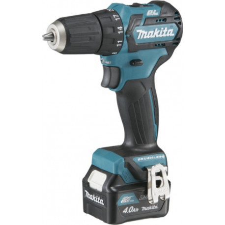 Makita Perceuse visseuse 10,8 Volts sans fil CXT Li-Ion 4 Ah BL Motor + Coffret MacPac Ø 10 mm DF332DSMJ