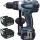 Makita Perceuse visseuse Li-Ion 14,4 Volts 3Ah diamètre 13 mm (3 batteries) modèle BDF448RF3J