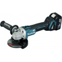 Makita Meuleuse Ø diamètre 125mm 18 Volts Li-Ion 5 Ah DGA506RTJ