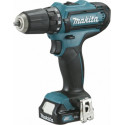 Makita Perceuse visseuse sans fil 10,8 Volts Li-Ion 2 Ah CXT Ø diamètre 10mm DF331DWAE