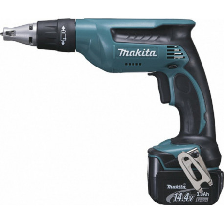 Makita Visseuse placo plaque de plâtre 14,4 Volts Li-Ion 3 Ah modèle DFS441RFJ