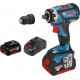 Perceuse visseuse Bosch pro FlexiClick fonction avec GFA 18M + GSR 18 V-60C + coffret L-BOXX 2 batteries 5Ah 06019G7101