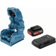 Set de base holster de charge à induction + inverseur + GAL 1830 W + 1 batterie GBA 18 Volts 2,0 Ah MW-B 1600A009CS