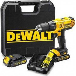 Dewalt Perceuse à percussion sans fil DCD776D2-QW 18V 2x2Ah