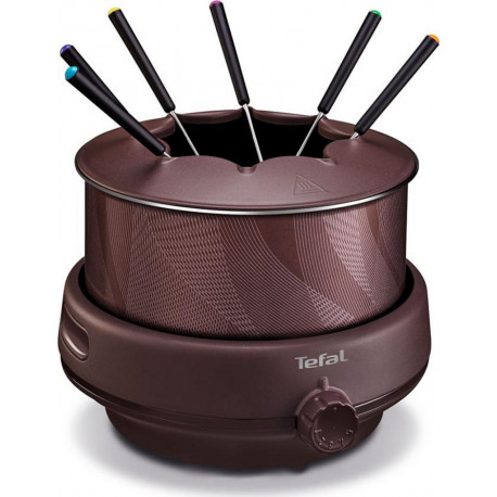 Tefal Fondue Aubergine 800W 6 Personnes EF261512