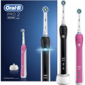 Brosse à dents électrique Oral-B Pro 2 2950 CrossAction (Black et Pink)