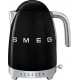 Smeg Bouilloire Température Réglable Noir 2400W 1,7L KLF04BLEU