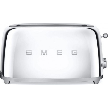 Smeg Grille-Pain Chrome 950W 2 Tranches TSF01SSEU