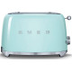 Smeg Grille-Pain Vert d’Eau 950W 2 Tranches TSF01PGEU