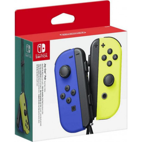 Nintendo Manettes Joy-Con Bleu/Jaune Néon Switch