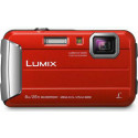 Panasonic Appareil Photo Compact Etanche Lumix DMC-FT30 Rouge + Objectif 4.5-18mm