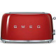 Smeg Grille-pain TSF02RDEU rouge