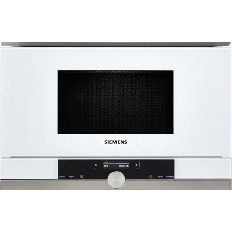 Siemens Micro-Ondes Encastrable Blanc 900W BF634LGW1