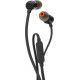 JBL Écouteurs T110 Jack 3.5 mm Intra-auriculaire Noir