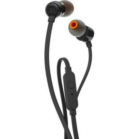 JBL Écouteurs T110 Jack 3.5 mm Intra-auriculaire Noir