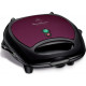 Moulinex Breaktime Gaufrier Croque-Monsieur Violet Noir 700W SJ616A12