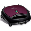 Moulinex Breaktime Gaufrier Croque-Monsieur Violet Noir 700W SJ616A12