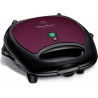 Moulinex Breaktime Gaufrier Croque-Monsieur Violet Noir 700W SJ616A12