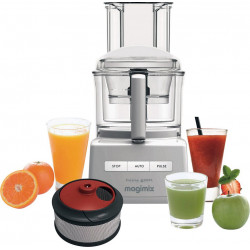 Magimix Robot multifonction 4200XL BLANC + coffret Jus et smoothies