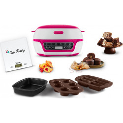 Tefal Cuisson festive Machine à gâteaux Cake Factory+ Balance KD803112 (KD810112)