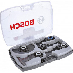 Bosch Coffret de lames Starlock Best Of Cutting pour découpeur ponceur 5 pièces 2608664131