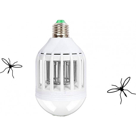 Nityam Traitement de l'air Anti insectes Ampoule LED 2 en 1