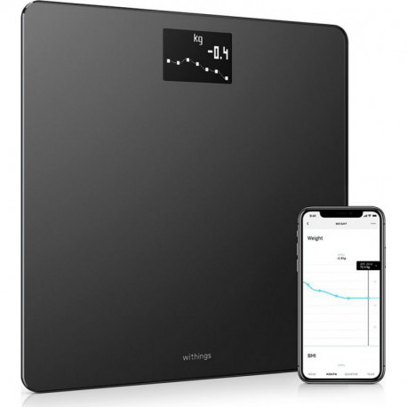 Withings Minceur - Fitness Pèse personne connecté Body Noir