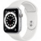 Apple Watch Montre connectée 44MM Alu Argent/Blanc Series 6